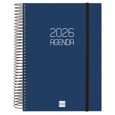 AGENDA 2026 BASIC OPAQUE E10 155X212MM DIA PAGINA AZUL FINOCAM 742911026 (Espera 4 dias)