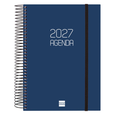 AGENDA 2027 BASIC OPAQUE E10 155X212MM DIA PAGINA AZUL FINOCAM 742911027 (Espera 4 dias)