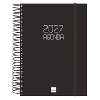 AGENDA 2027 BASIC OPAQUE E10 155X212MM DIA PAGINA NEGRO FINOCAM 742916027 (Espera 4 dias) AGENDA 2027 BASIC OPAQUE E10 155X212MM DIA PAGINA NEGRO FINOCAM 742916027 (Espera 4 dias)