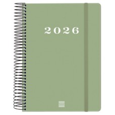 AGENDA 2026 BASIC MY E10 155X212MM DIA PAGINA VERDE FINOCAM 743522026 (Espera 4 dias)