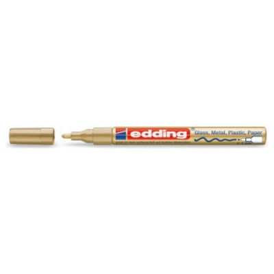 MARCADOR PERMANENTE 1-2MM 751 ORO EDDING 751-53 (MIN10) (Espera 4 dias)