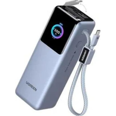 UGREEN POWERBANK NEXODE PRO 25000MAH 200W BUILD-IN CABLE AND 1*100W BUILD-IN RETRACTABLE CABLE (Espera 4 dias) UGREEN POWERBANK NEXODE PRO 25000MAH 200W BUILD-IN CABLE AND 1*100W BUILD-IN RETRACTABLE CABLE (Espera 4 dias)