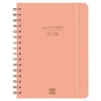 AGENDA 2026 TRENDY ALMA E10 155X212MM SEMANA VISTA HORIZONTAL CORAL FINOCAM 762020526 (Espera 4 dias)