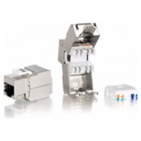 Kit 8 Uds Conector Hembra Rj45 Ftp Cat6 Panel Keystone