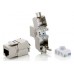 KIT 8 UDS CONECTOR HEMBRA RJ45 SFTP CAT6A KEYSTONE