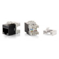 KIT 8 UDS CONECTOR HEMBRA RJ45 UTP CAT6 SLIM PANEL