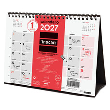 CALENDARIO 2027 SOBREMESA NEUTRO ESCRIBIR S 210X150MM FINOCAM 780100027 (Espera 4 dias)