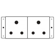 Kramer Electronics TS-2ZA toma de corriente (Espera 4 dias)
