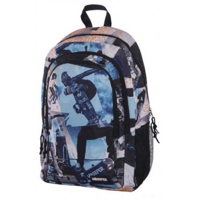 MOCHILA DOBLE UNKEEPER SKATE BOARDING 32,5 X 43 X 13,5 CM. UNKEEPER 80506625970 (Espera 4 dias)