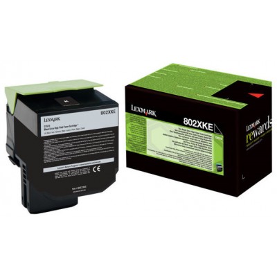 Lexmark 802XKE Cartucho Corporativo negro Extra Alto Rendimiento (8.000 pag.)