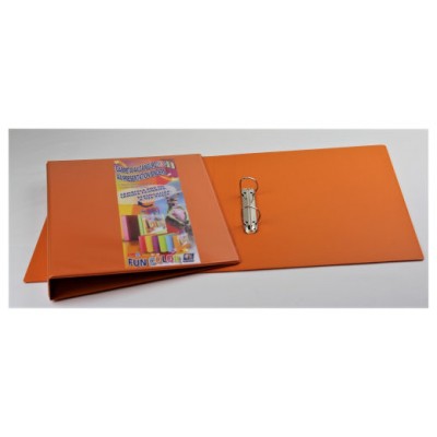 CARPETA DIN A4 2 ANILLAS MIXTAS 25MM NARANJA IBERPLAS 8425FCM213 (MIN28) (Espera 4 dias)