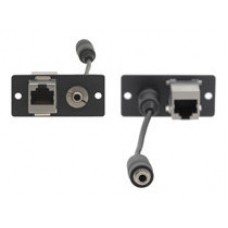 Kramer Electronics WA-45 conector 3.5mm (F), RJ−45 Gris (Espera 4 dias)