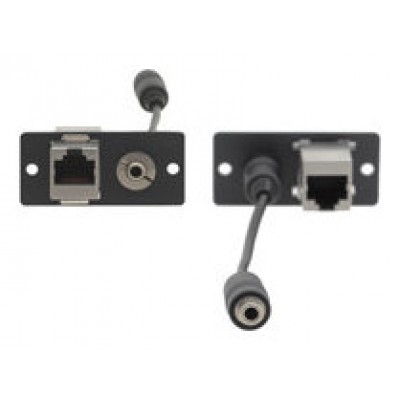 Kramer Electronics WA-45 conector 3.5mm (F), RJ−45 Gris (Espera 4 dias)