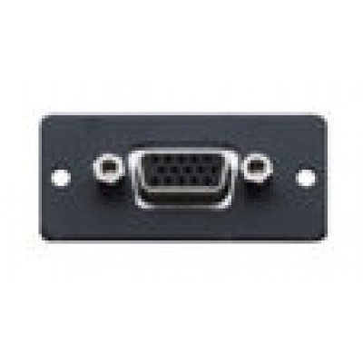 Kramer Electronics Wall Plate Insert − 15−pin HD (F/F) caja de tomacorriente Negro (Espera 4 dias)