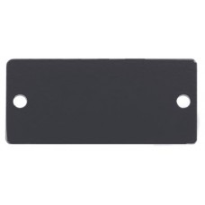 KRAMER WALL PLATE INSERCION - TAPA CIEGA PARA FRAME, WP-RK**, OWB-X. COLOR GRIS (W-BLANK(G)) (Espera 4 dias)