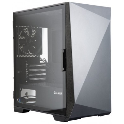 CAJA ZALMAN Z1 ICEBERG MICRO-ATX 3XVENT 120MM 2XUSB 3.0 NEGRO S/N FUENTE