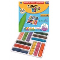 ESTUCHE 144 CERAS DE COLOR CON 12 COLORES DIFERENTES BIC 8878332 (Espera 4 dias)