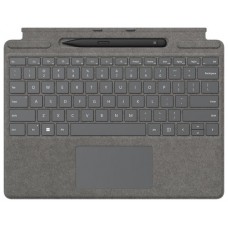 MICROSOFT SURFACE PRO 8/9/10/X TYPE COVER SIGNATURE PLATINO+SLIM PEN 2 (Espera 4 dias)