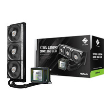 SISTEMA DE REFRIGERACION ASROCK PARA CPU STEEL LEGEND DARK 360 LCD,1851/1700/AM5/AM4,3X120MM,ARGB,IPS LCD,NEGRO (Espera 4 dias) SISTEMA DE REFRIGERACION ASROCK PARA CPU STEEL LEGEND DARK 360 LCD,1851/1700/AM5/AM4,3X120MM,ARGB,IPS LCD,NEGRO (Espera 4 dias)