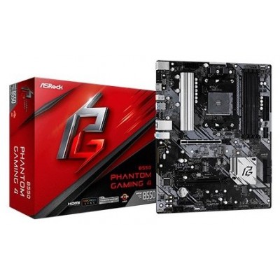 Asrock B550 Phantom Gaming 4 AMD B550 Zócalo AM4 ATX (Espera 4 dias)