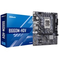 PB S1700 ASROCK B660M-HDV 2DDR4 4SATA3 M2 M2 HDMI DP