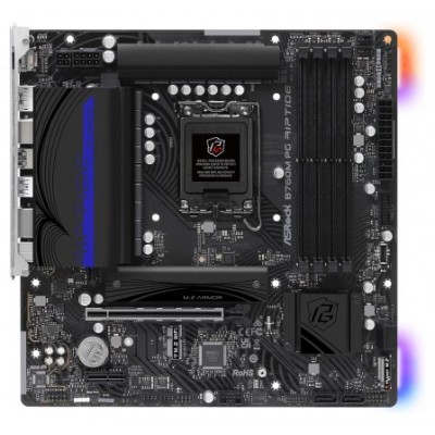 Asrock B760M PG Riptide Intel B760 LGA 1700 micro ATX (Espera 4 dias)