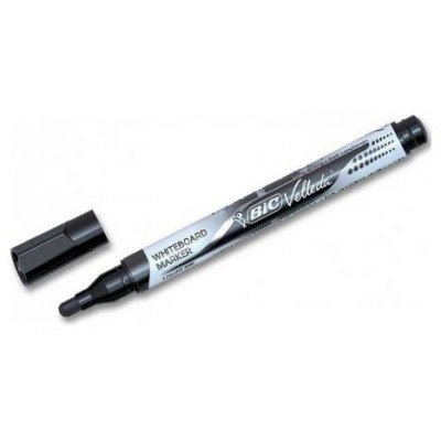 MARCADOR PARA PIZARRA BLANCA TINTA LIQUIDA TRAZO 2MM. NEGRO VELLEDA 902088 (MIN12) (Espera 4 dias)