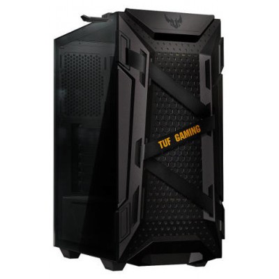 CAJA ATX SEMITORRE ASUS TUF GAMING GT301 CRISTAL NEGRO (Espera 4 dias)