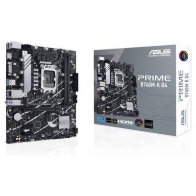 ASUS Placa Base PRIME B760M-K D4 mATX 1700