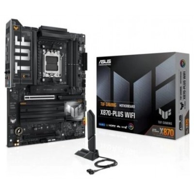 ASUS TUF GAMING X870-PLUS WIFI AMD X870 Zócalo AM5 ATX (Espera 4 dias)