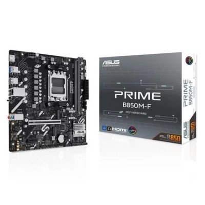 PLACA ASUS PRIME B850M-F,AMD,AM5,B850,2DDR5,128GB,1HDMI,4SATA3+2M.2,GBLAN,5USB3.2,MATX (Espera 4 dias) PLACA ASUS PRIME B850M-F,AMD,AM5,B850,2DDR5,128GB,1HDMI,4SATA3+2M.2,GBLAN,5USB3.2,MATX (Espera 4 dias)