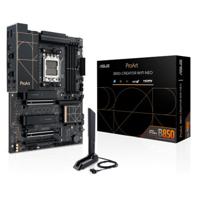 ASUS PROART B850-CREATOR WIFI NEO AMD B850 Zócalo AM5 ATX (Espera 4 dias) ASUS PROART B850-CREATOR WIFI NEO AMD B850 Zócalo AM5 ATX (Espera 4 dias)