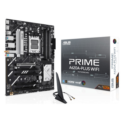 ASUS PRIME A620A-PLUS WIFI AMD A620A Zócalo AM5 ATX (Espera 4 dias) ASUS PRIME A620A-PLUS WIFI AMD A620A Zócalo AM5 ATX (Espera 4 dias)