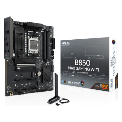 ASUS B850 MAX GAMING WIFI AMD B850 Zócalo AM5 ATX (Espera 4 dias) ASUS B850 MAX GAMING WIFI AMD B850 Zócalo AM5 ATX (Espera 4 dias)