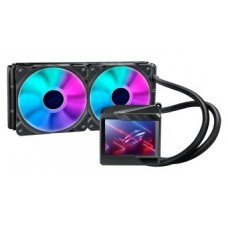 SISTEMA DE REFRIGERACION LIQUIDA ASUS PARA CPU ROG RYUJIN II 240 ARGB,OLED DE COLOR,AURA SYNC RGB,VENTILADORES DE RADIADOR iPPC NOCTUA INDUSTRIAL PWM DE 120 MM (Espera 4 dias)