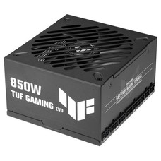 FUENTE ALIMENTACION ASUS TUF-GAMING-850G-EVO,850W, 80+ GOLD, ATX 3.0 COMPATIBLE, MILITARY-GRADE COMPONENTS, DUAL BALL BEARING, AXIAL-TECH FAN, PCB COATING, 10 YEAR WARRANTY) (Espera 4 dias)