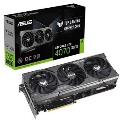 ASUS TUF Gaming TUF-RTX4070S-O12G-GAMING NVIDIA GeForce RTX 4070 SUPER 12 GB GDDR6X (Espera 4 dias)