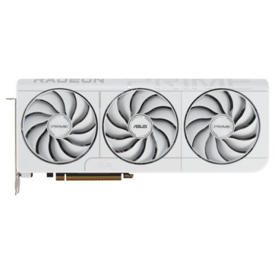 ASUS Prime -RX9070XT-O16G-WHITE AMD Radeon RX 9070 XT 16 GB GDDR6 (Espera 4 dias)