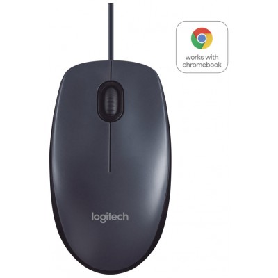 RATON LOGITECH USB B100 NEGRO 910-003357