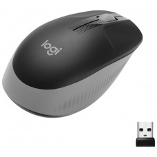 LOGITECH RATON  M190 FULL SIZE OPTICO WIIRELES INALAMBRICO GRIS CLARO