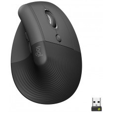 LOGITECH Raton Inalambrico 6 botones Ergonomico, Vertical, Videojuegos