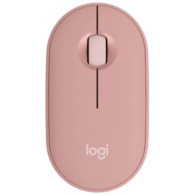 RATON LOGITECH PEBBLE MOUSE M350S ROSA BLUETOOTH PILAS