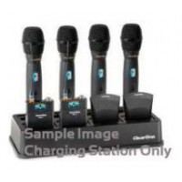 CLEARONE 4-BAY DOCKING (CHARGING) STATION FOR RECHARGING TRANSMITTERS (910-6000-400) (Espera 4 dias)