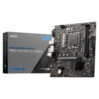 PLACA MSI PRO H610M-G DDR4,INTEL,1700,H610,2DDR4,MATX (Espera 4 dias)