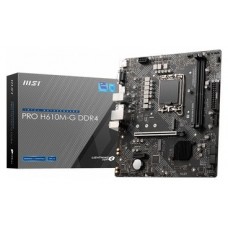 PLACA BASE MSI PRO H610M-G D4 1700 MATX 2XDDR4