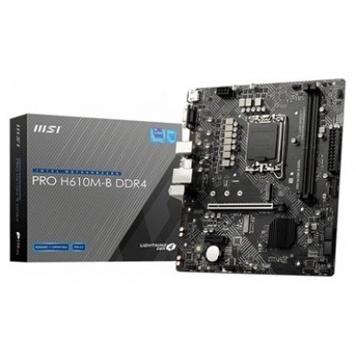 PLACA BASE MSI PRO H610M-B 1700 MATX 2XDDR4