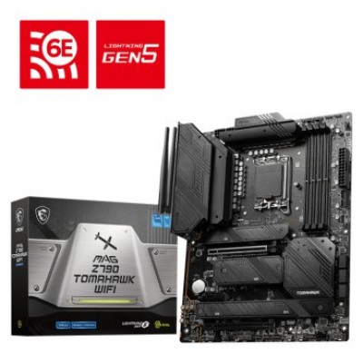 PLACA MSI MAG Z790 TOMAHAWK WIFI,INTEL,1700,Z790,4DDR5,128GB,HDMI+DP,7SATA3+4M.2,13USB3.2,2.5GB+WIFI6E+BT5.3,ATX (Espera 4 dias)