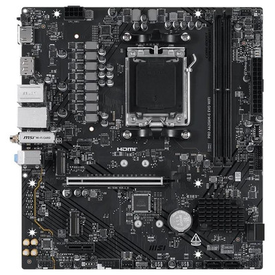PLACA BASE MSI PRO A620AM-G EVO WIFI AMD DDR5 PLACA BASE MSI PRO A620AM-G EVO WIFI AMD DDR5