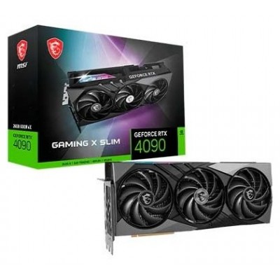 MSI GEFORCE RTX 4090 GAMING X SLIM 24G tarjeta gráfica NVIDIA 24 GB GDDR6X (Espera 4 dias)