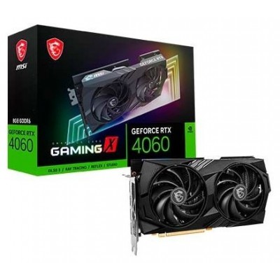 MSI GEFORCE RTX 4060 GAMING X 8G tarjeta gráfica NVIDIA 8 GB GDDR6 (Espera 4 dias)